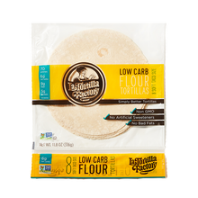 Load image into Gallery viewer, Low Carb Flour Tortillas, Soft Taco Size - 6 packages