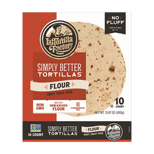 Load image into Gallery viewer, Simply Better Flour Tortillas, Soft Taco size - 6 packages