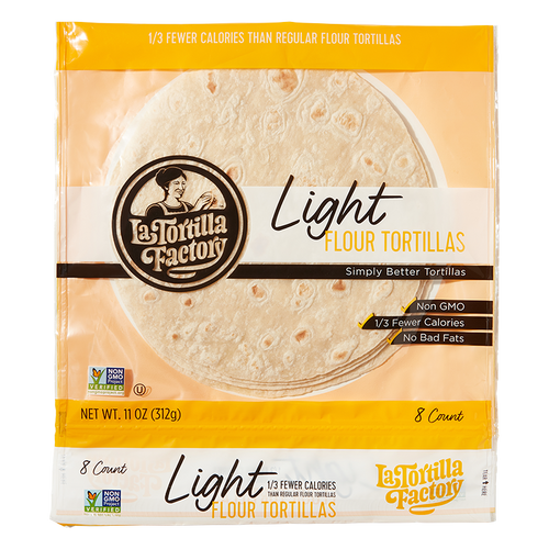 Light Flour Tortillas - 6 packages