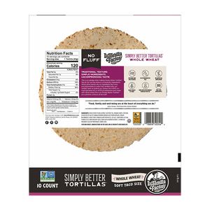 Simply Better Whole Wheat Tortillas, Soft Taco size - 6 packages