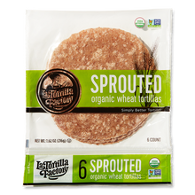 Load image into Gallery viewer, Organic, Non-GMO Sprouted Wheat Tortillas - 6 packages